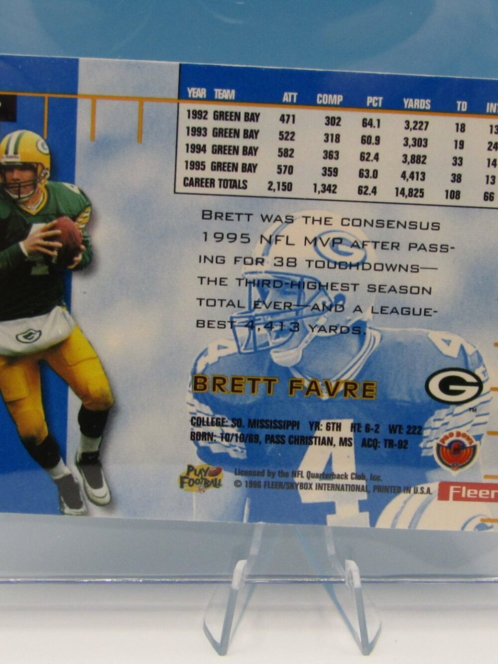 Brett Favre | Green Bay Packers | NFL | 8 Card Set - Picture 10 of 16